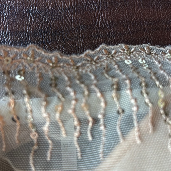 NWT - Soma The Camisole Bra Bridget Sequins Cascade soft tan 36A - Picture 5 of 5